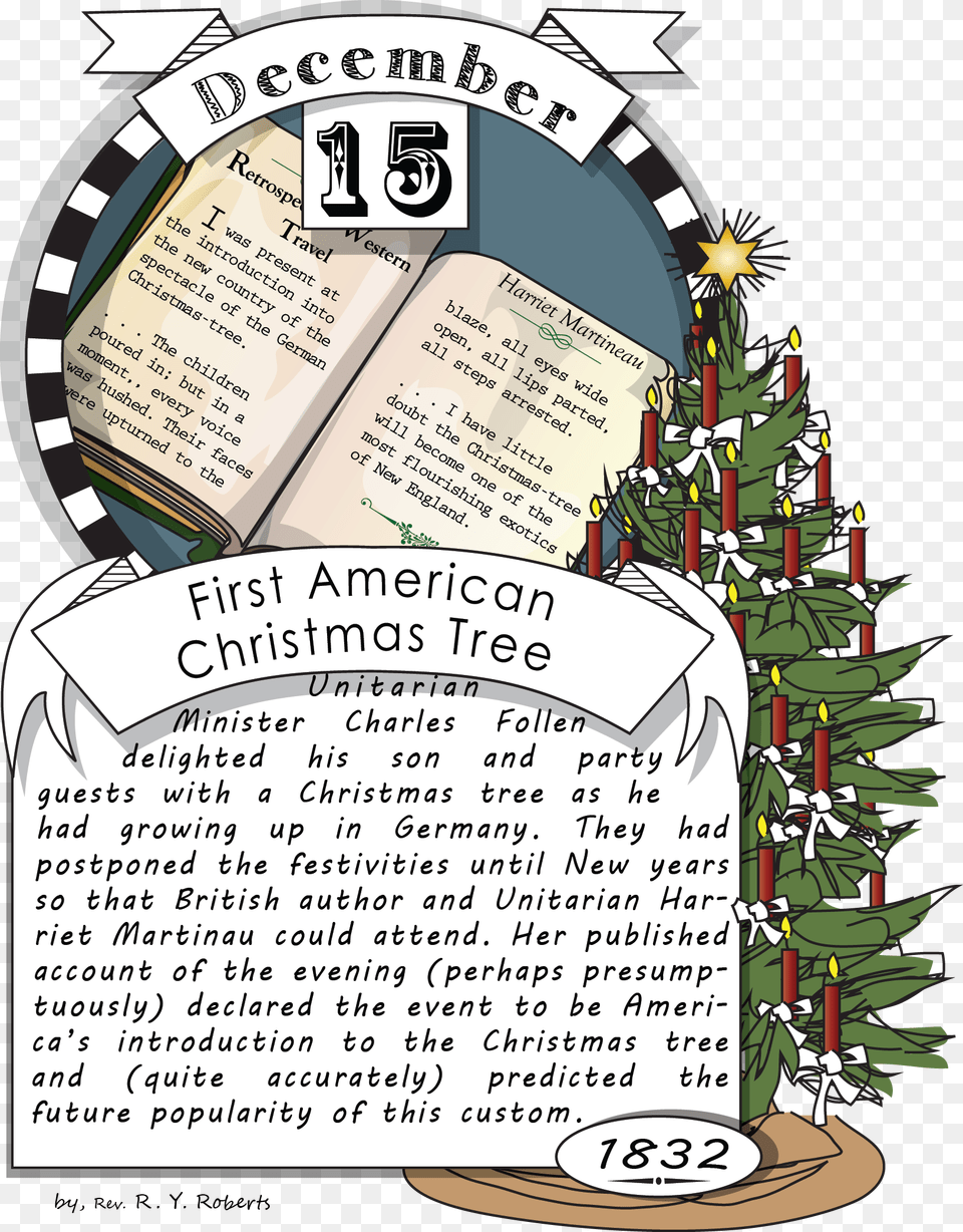 December Fifteenth The First American Christmas Tree 501 Mackenzistas, Plant, Dynamite, Weapon, Christmas Decorations Free Png