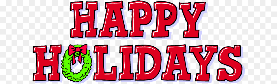 December Holiday Border Clip Art Happy Holidays, City, Text Png