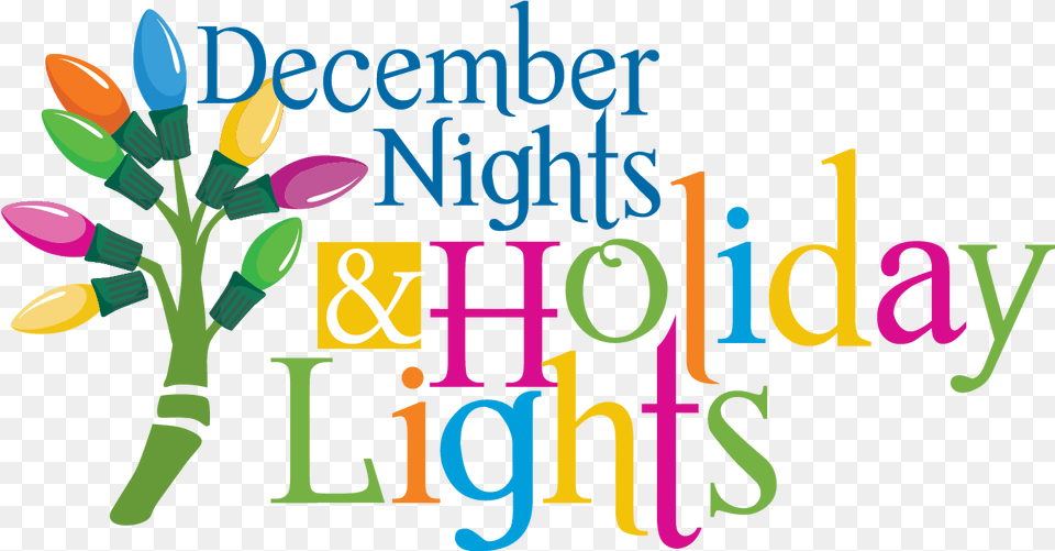 December Nights U0026 Holiday Lights Coastal Georgia Botanical Quien Madruga Dios Lo Ayuda, Art, Graphics, Text Png Image