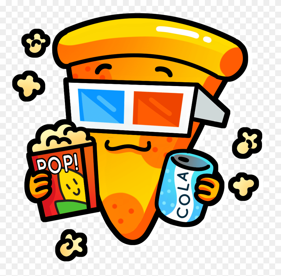 December Pizza And A Movie Night, Cream, Dessert, Food, Ice Cream Png Image