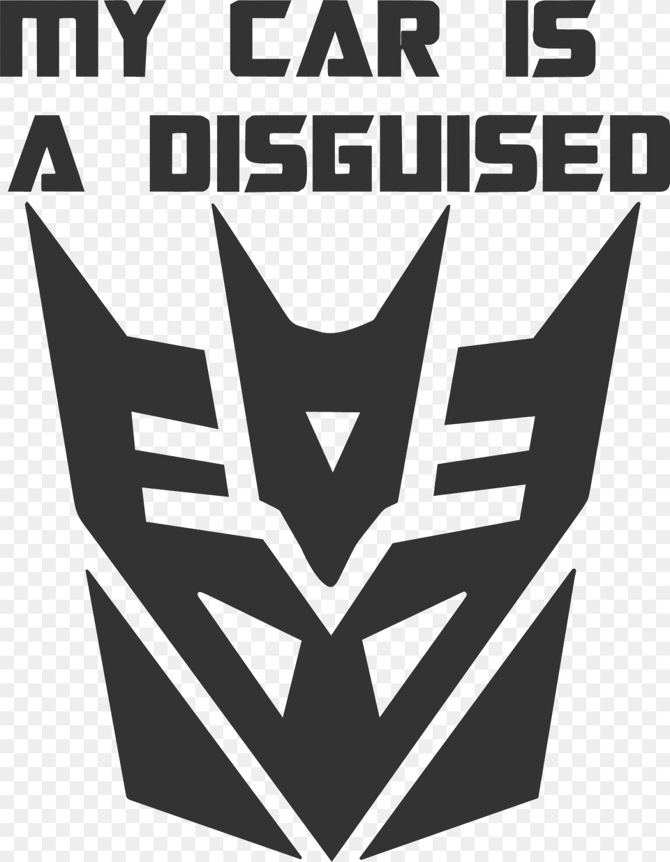 Decepticon Logo Black And White, Emblem, Symbol, Scoreboard Free Png