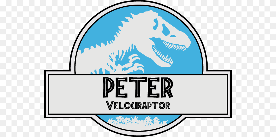 Decided To Make A Vector Of The Jurassic World Nametag Jurassicpark, Animal, Dinosaur, Reptile, T-rex Free Transparent Png