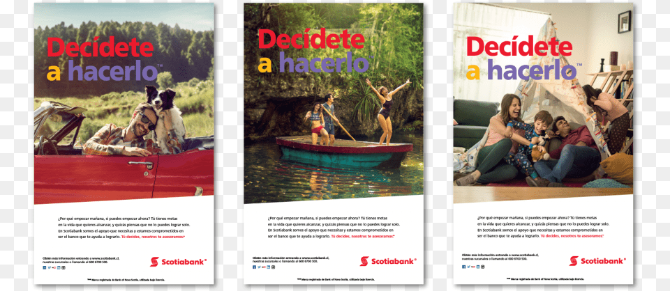 Decidete A Hacerlo Scotiabank, Advertisement, Poster, Person, Adult Free Transparent Png