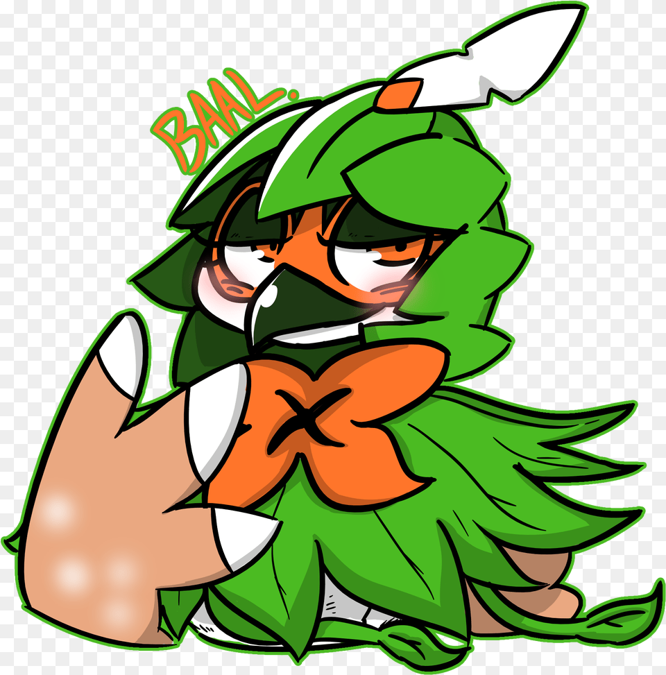 Decidueye Cute, Green, Book, Comics, Publication Free Transparent Png