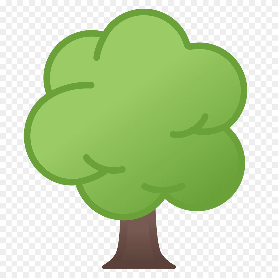 Deciduous Tree Emoji Clipart, Green, Plant, Leaf Free Transparent Png