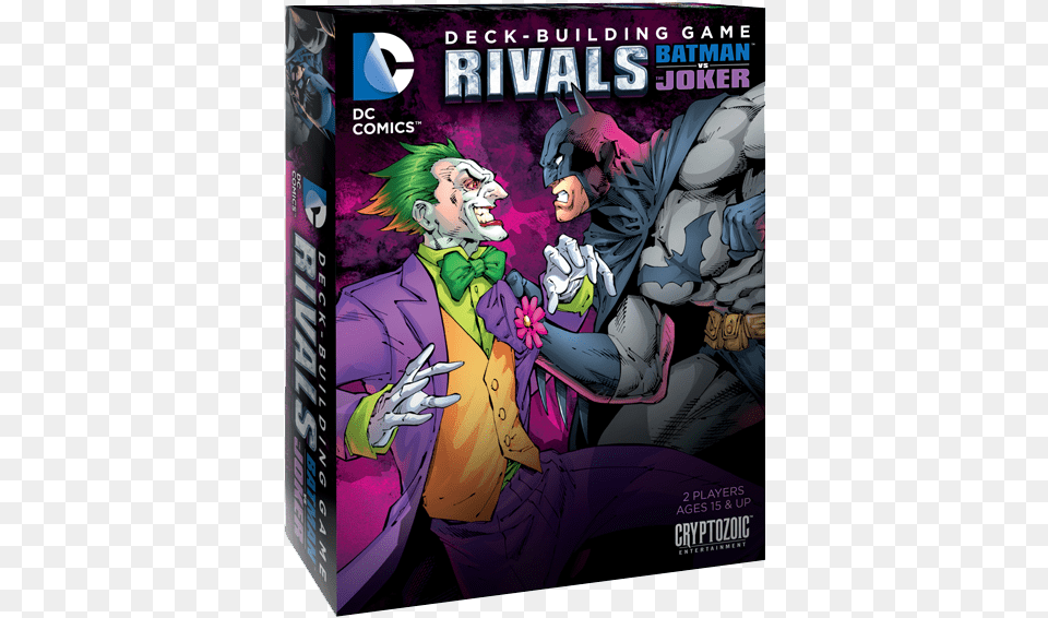 Deck Building Rivals Batman, Book, Comics, Publication, Adult Free Png Download