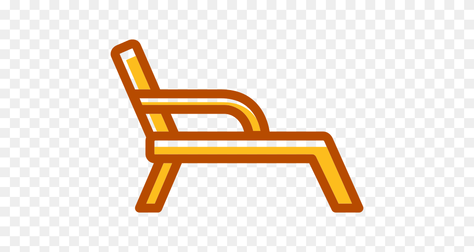 Deck Chair Icon, Furniture, Bulldozer, Machine Free Png Download