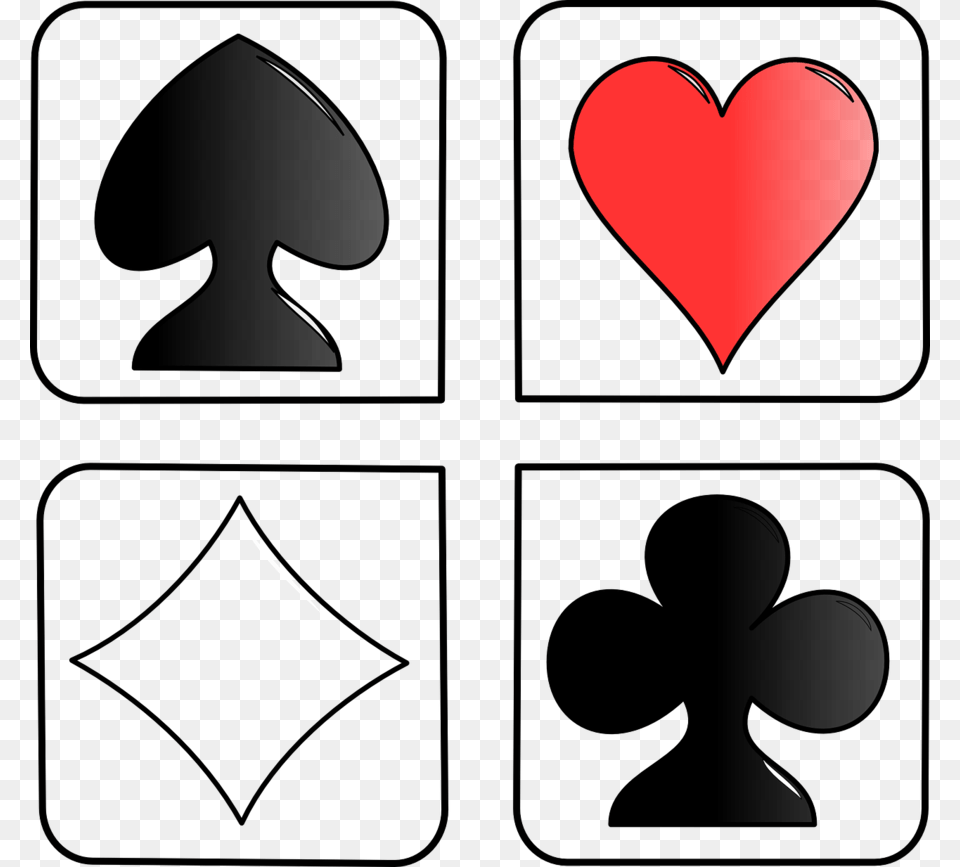 Deck Of Cards Clip Art Clipart Contract Bridge Playing Deck Of Cards Clip Art, Heart Png Image