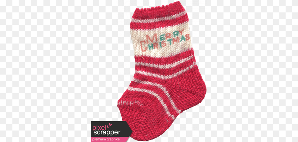 Deck The Halls Stocking Merry Christmas Graphic By Marisa Sock, Clothing, Hosiery, Knitwear, Sweater Free Transparent Png