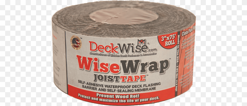 Deckwise Joist Tape Deck Barrier Flashing Material Deckwise Joist Tape Self Adhesive Deck Flashing 3 X, Can, Tin Png Image