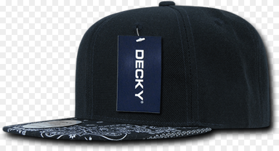 Decky Bandana Snapback Two Tone Flat Bill Hats Hat, Baseball Cap, Cap, Clothing Png Image