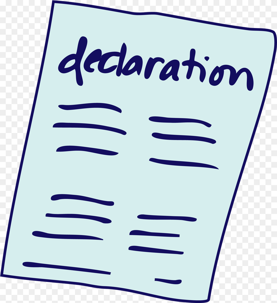 Declaration Blue 01 Deklaraciya, Text Png