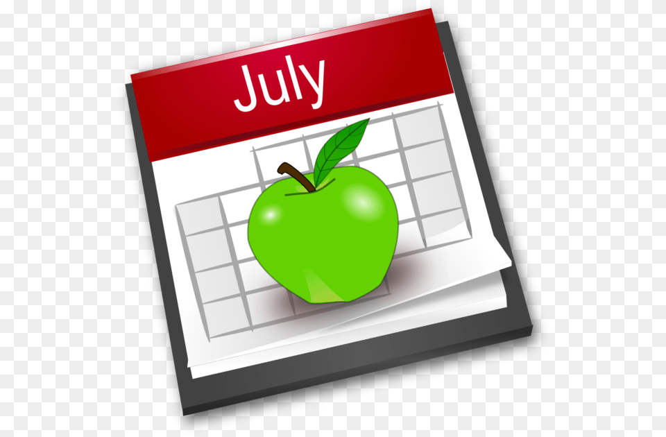 Declaration Of Independence 4th Of July Calendar Icon, Apple, Food, Fruit, Plant Free Png Download
