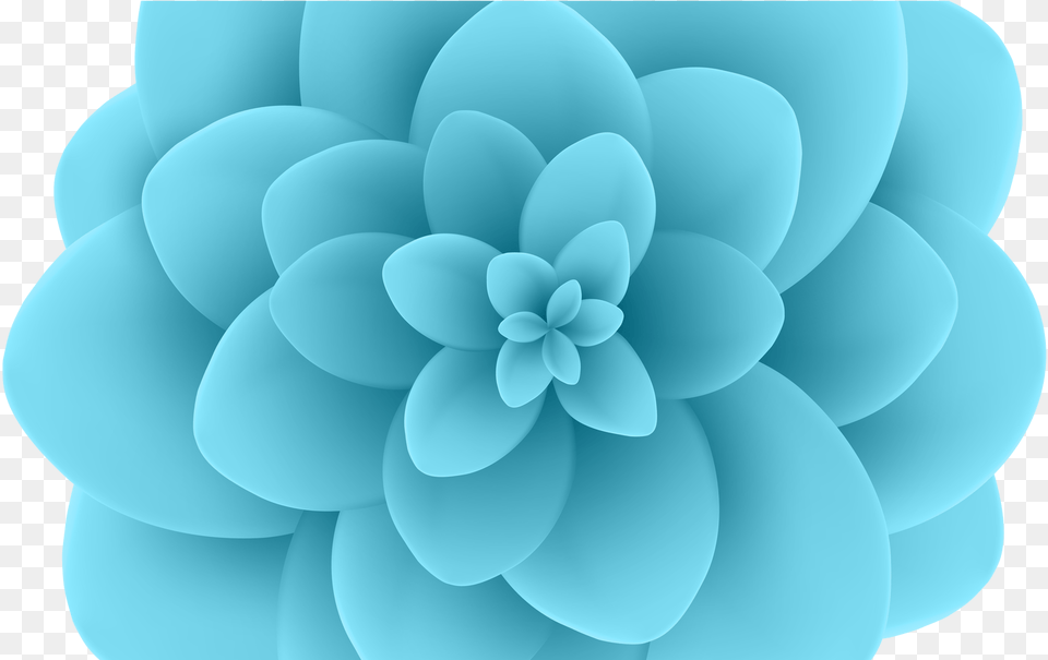Deco Blue Flower Clip Art Image Gallery Blue Flower Dahlia, Plant, Egg, Food Free Transparent Png