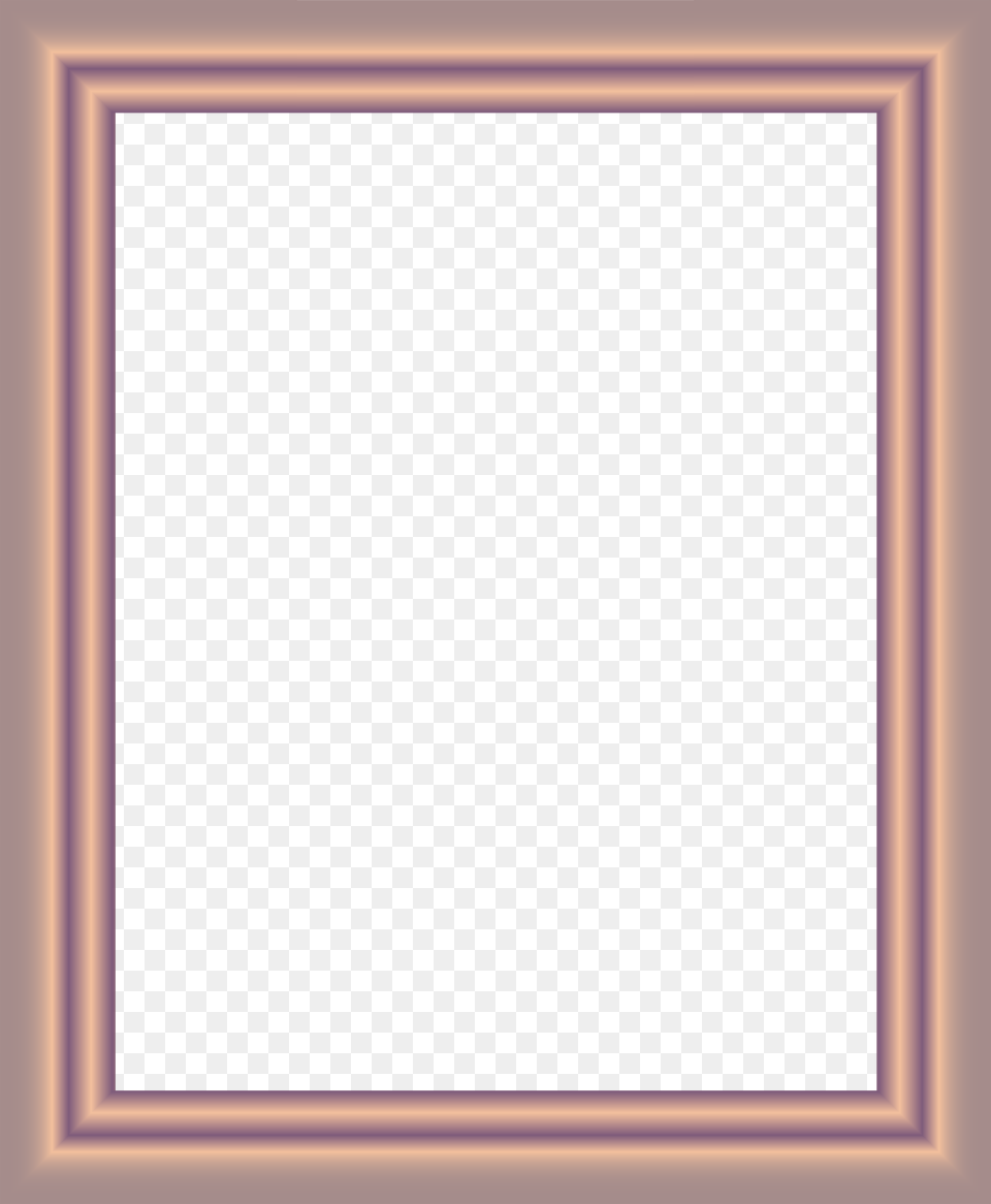 Deco Border Frame Clip Art Image, White Board, Mirror Free Png