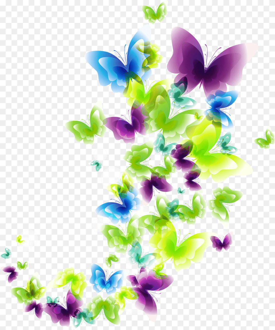 Deco Butterflies Clipart Picture Butterfly Good Morning Quotes Png
