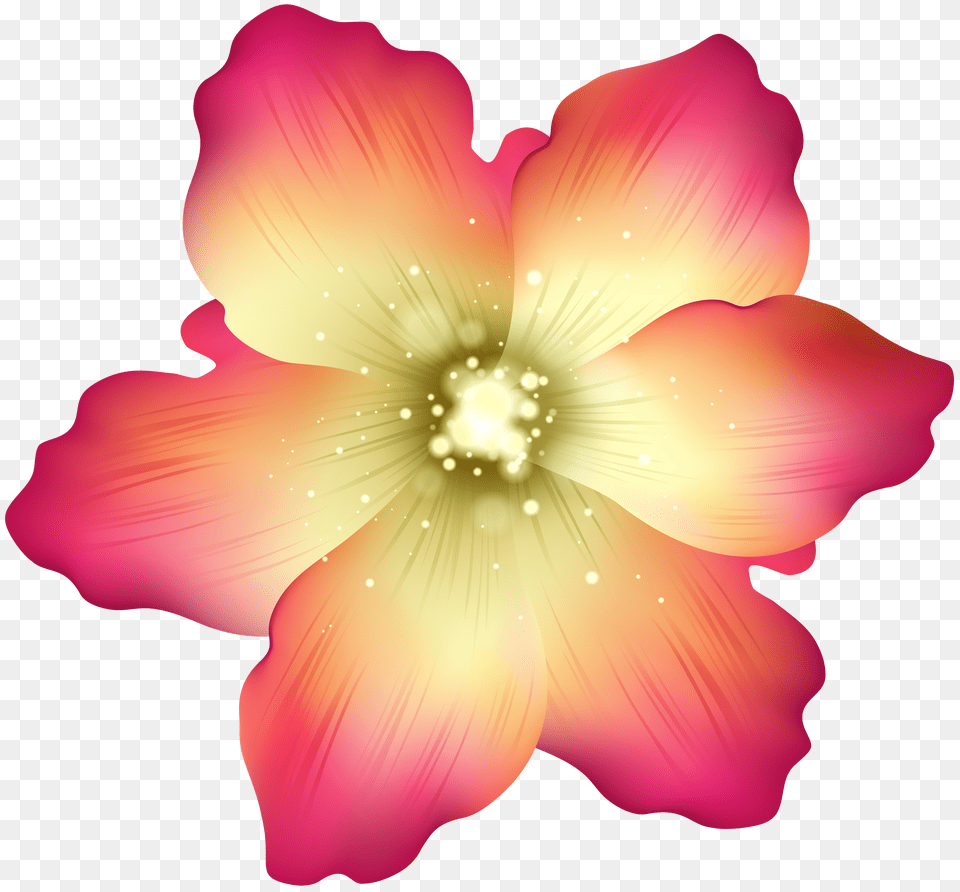 Deco Flower Clip Art Free Transparent Png