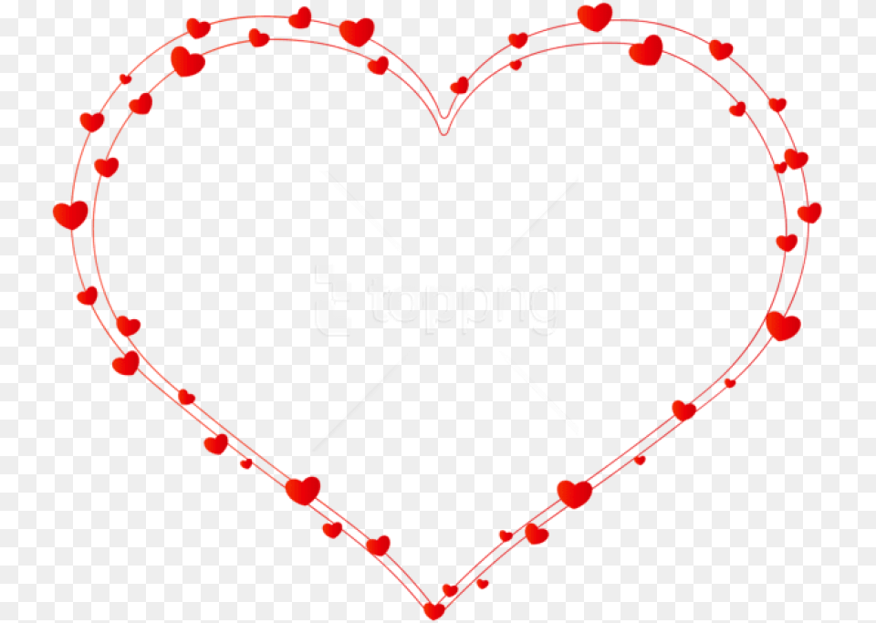Deco Heart Transparent Heart, Accessories, Jewelry, Necklace Png Image