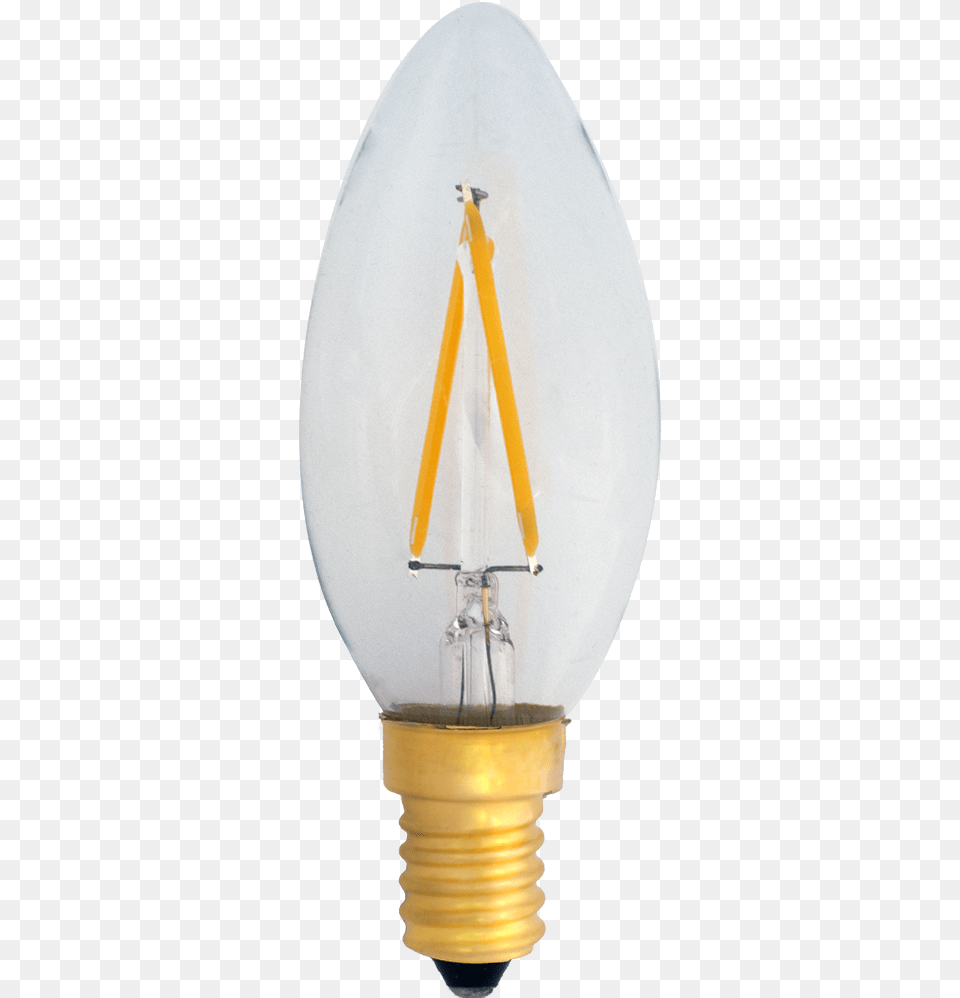 Deco Led E14 240v 2w Warmwhite 2700k With Bridge Fluorescent Lamp, Light, Lightbulb Free Png