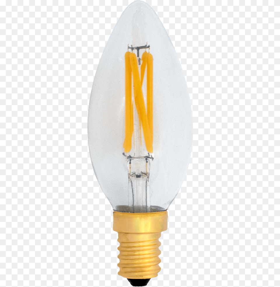 Deco Led E14 240v 4w Warmwhite 2700k Bridge Rect Compact Fluorescent Lamp, Light, Lightbulb, Tape Free Png Download