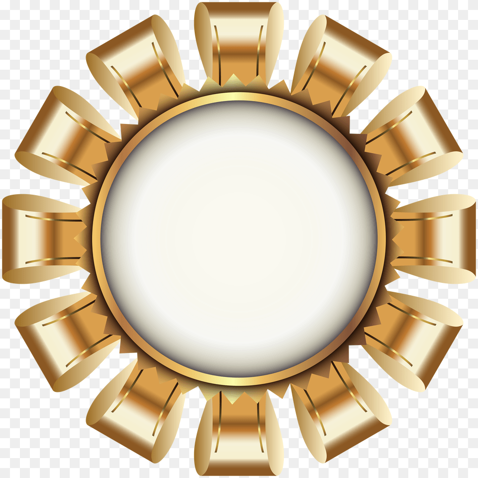 Deco Seal White Gold Transparent Clip Art Gallery Png Image