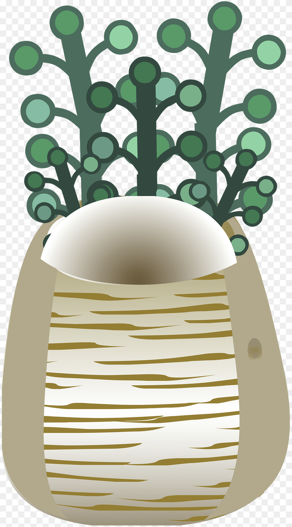 Decor Plants Clipart, Jar, Pottery, Vase, Plant Free Png Download