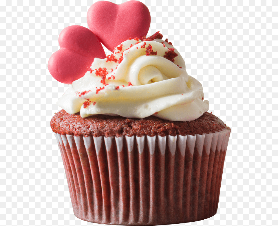 Decoracion De Cupcakes Para San Valentin, Cake, Cream, Cupcake, Dessert Free Png