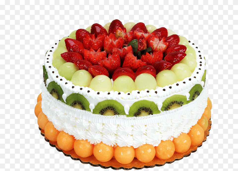 Decoracion De Pasteles Con Fruta, Dessert, Birthday Cake, Cake, Cream Png Image