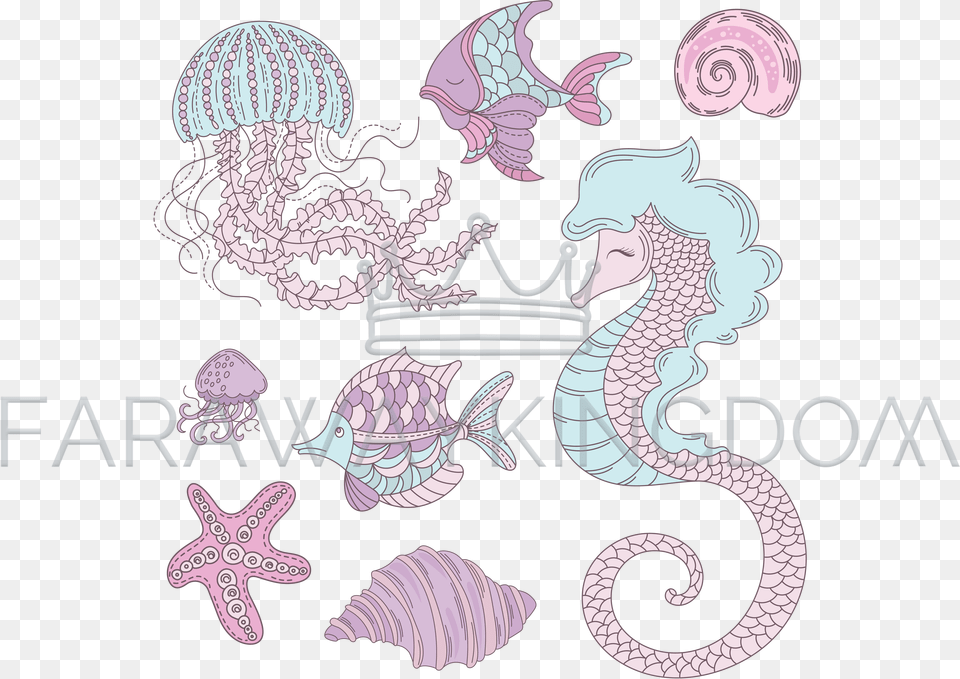 Decoraciones De Mar Dibujo, Animal, Sea Life Png