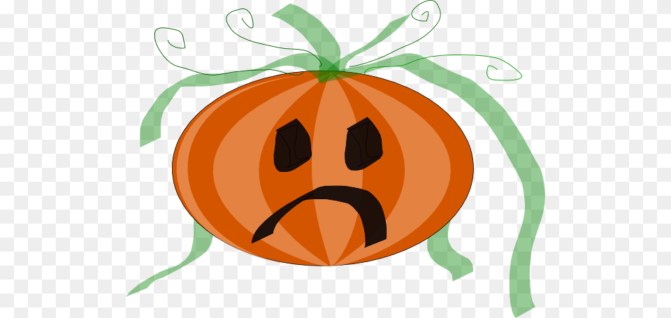 Decorated Sad Pumpkin Clip Arts For Web, Food, Plant, Produce, Vegetable Free Png