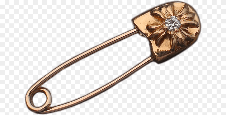 Decorated Safety Pin Chrome Hearts Safety Pin, Accessories, Diamond, Gemstone, Jewelry Png