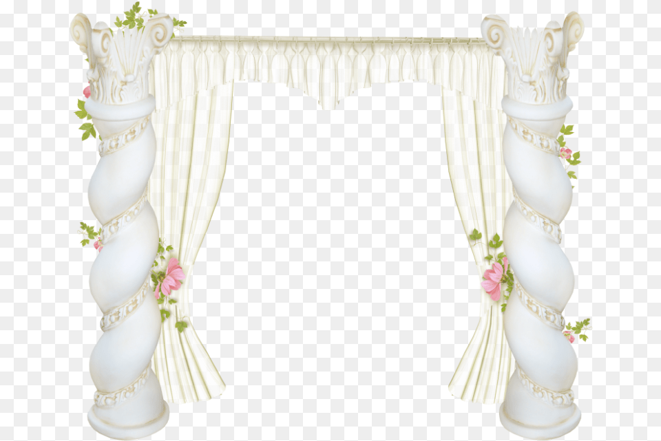 Decoration, Curtain, Flower, Plant Free Transparent Png