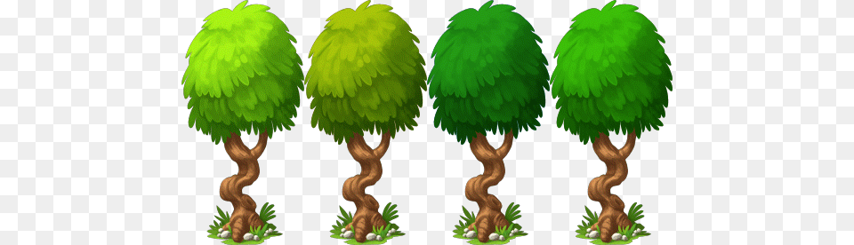 Decoration Bent Tree Colors Clip Art, Vegetation, Conifer, Plant, Green Png