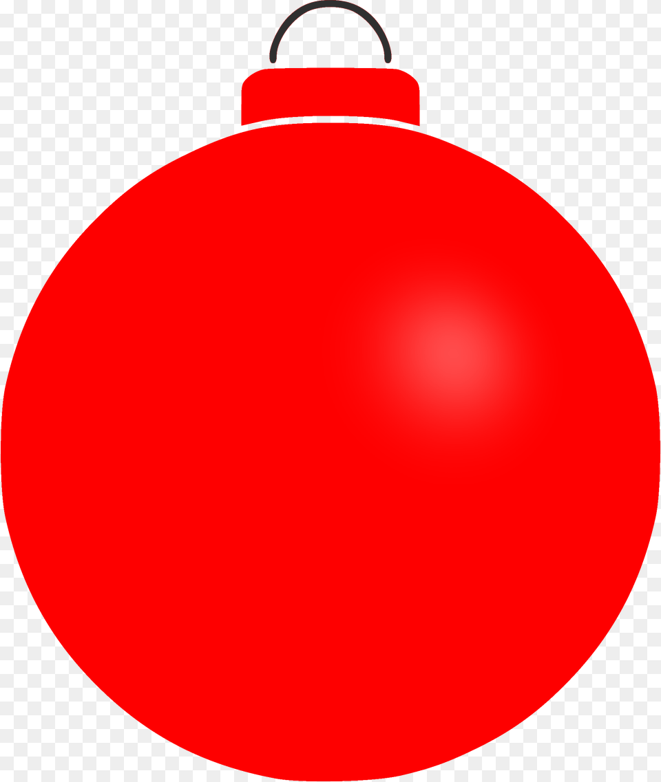 Decoration Clipart Bauble Plain Christmas Ornament, Weapon, Ammunition, Bomb, Sphere Png