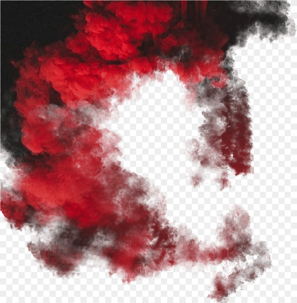 Decoration Decor Background Overlays Smoke Fog Redsmoke Red Smoke Circle, Nature, Outdoors, Mountain Png