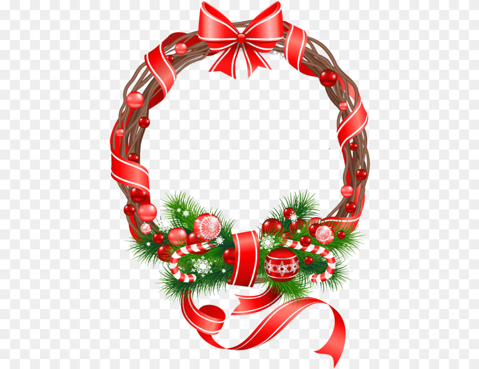 Decoration Mall Ornament Christmas Hq Free Christmas Stickers For Whatsapp, Wreath, Dynamite, Weapon Png Image