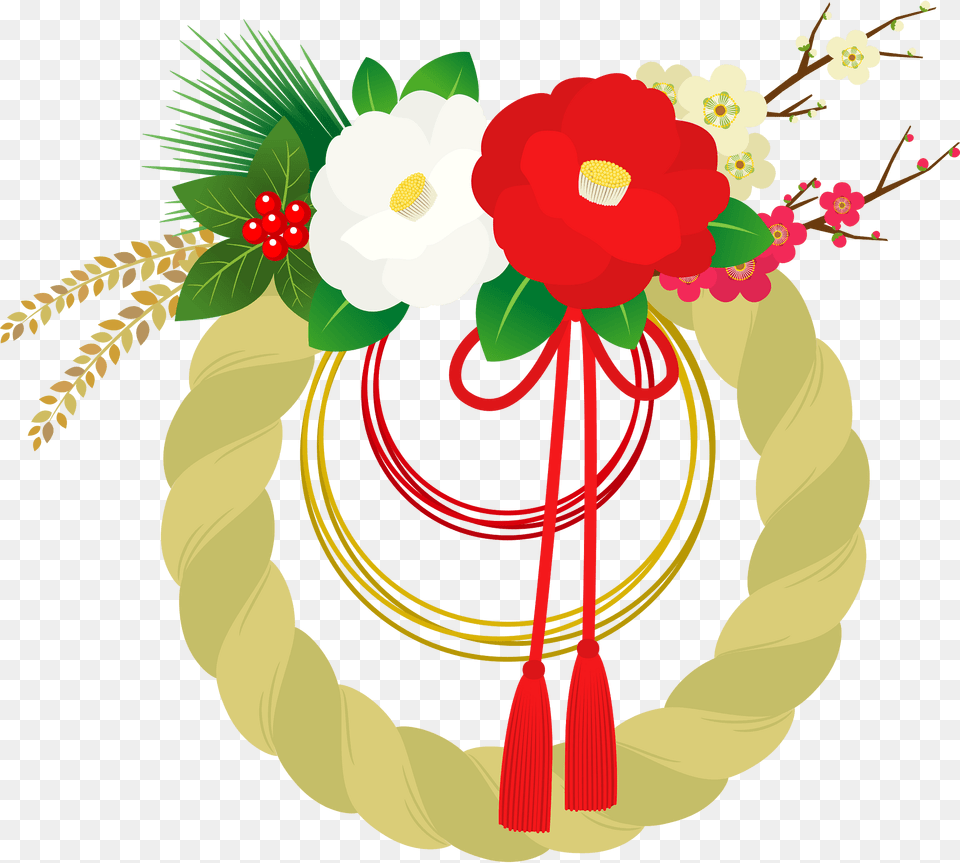 Decoration Of Straw Rope Clipart, Art, Floral Design, Graphics, Pattern Free Png