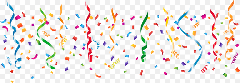 Decoration Transparent Clip Party Streamers Confetti, Paper Free Png Download