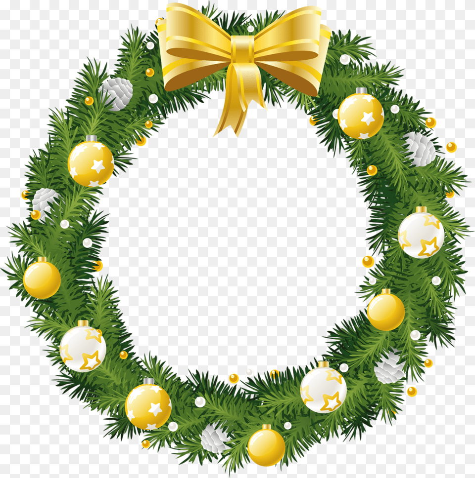 Decoration Wreath Ornament Christmas Christmas Decorations For Photoshop Free Png Download