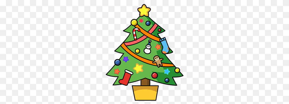 Decorations Clipart Christmas Tree, Christmas Decorations, Festival, Christmas Tree, Plant Png
