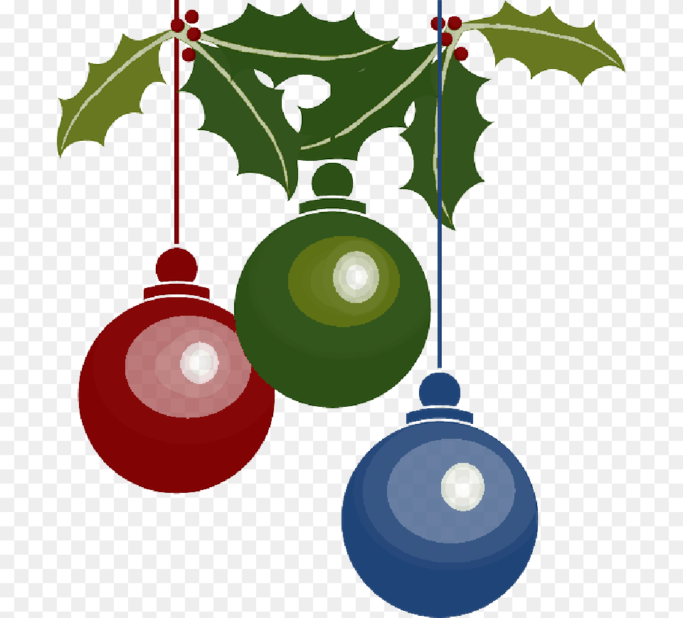 Decorations Holly Color Christmas Balls Christmas Tree Decoration Vector, Accessories, Sphere, Ornament, Head Free Png