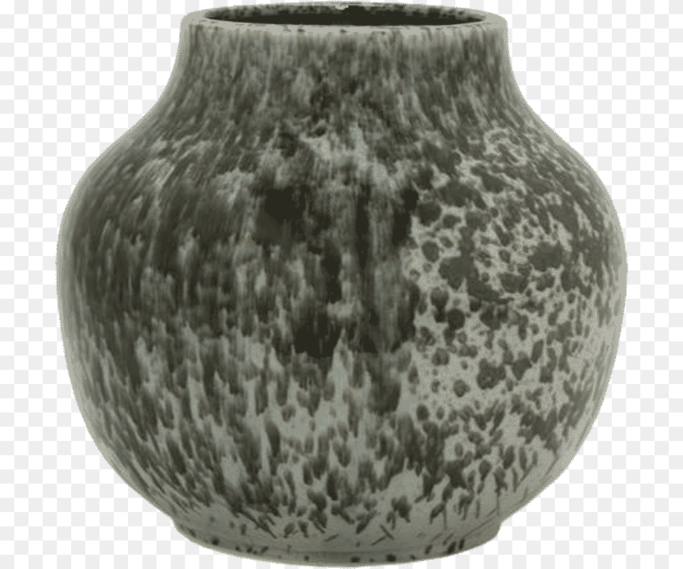 Decorative Black And Grey Ceramic Vase Bloomsbury Market Black Gloss Ceramic Table Vase, Art, Jar, Porcelain, Pottery Free Png Download