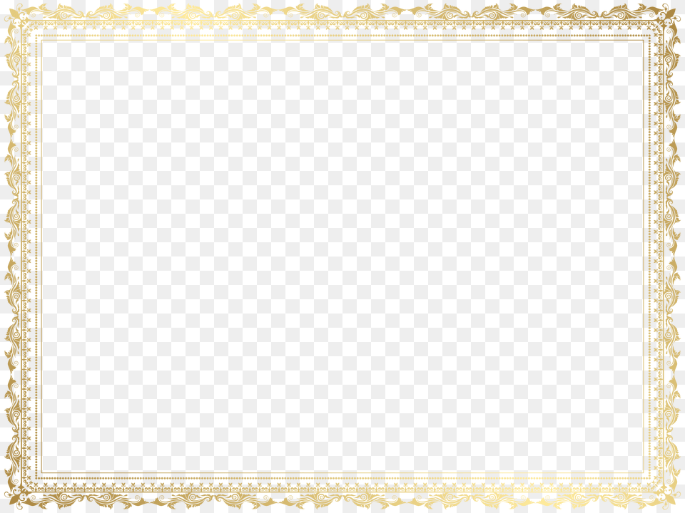 Decorative Border Frame Clip Art, White Board Png