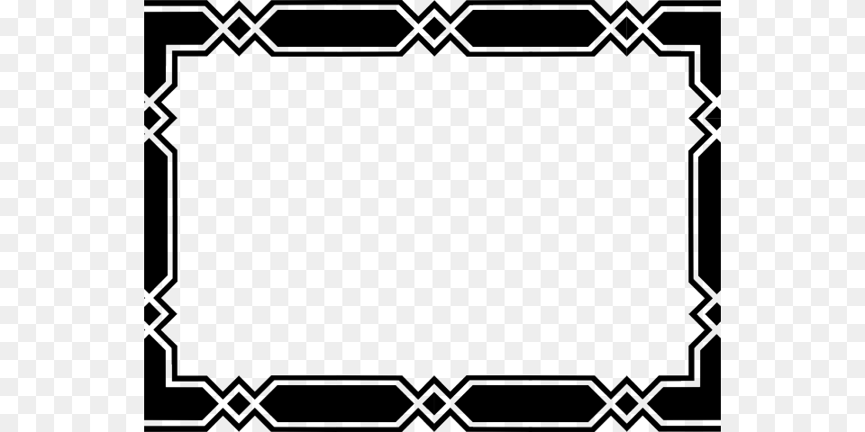 Decorative Border Transparent Images Transparent Background Black Border, Blackboard Free Png