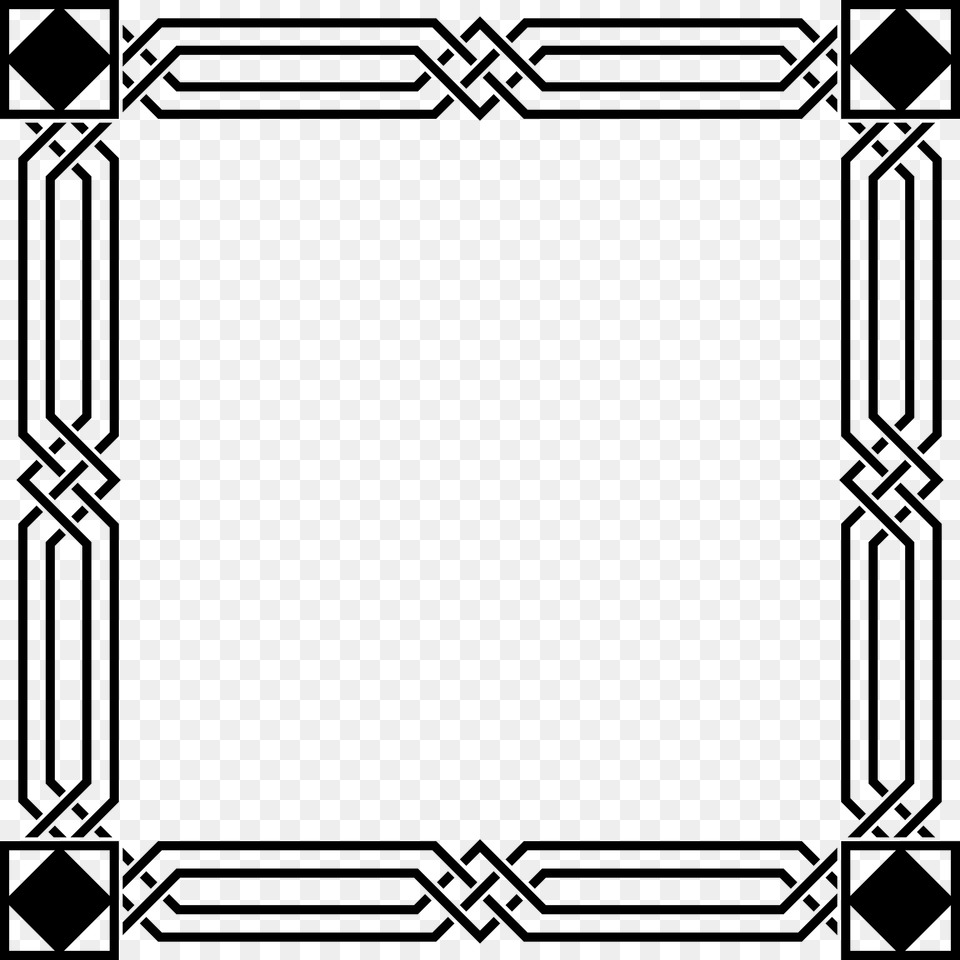 Decorative Borders Borders And Frames Drawing Microsoft Border Design For Newspaper, Gray Free Png Download