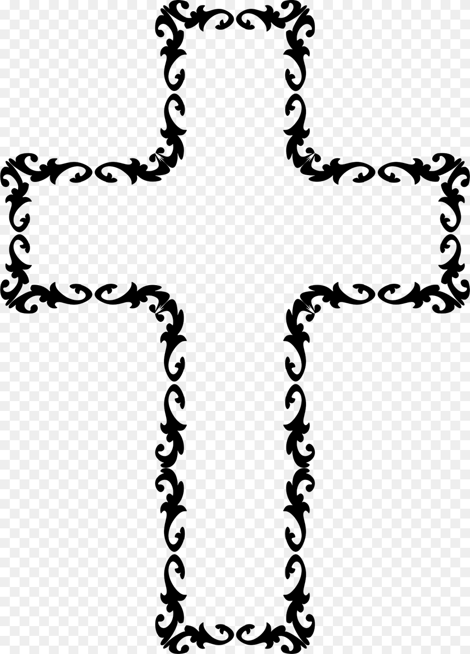 Decorative Clipart, Cross, Symbol Free Png