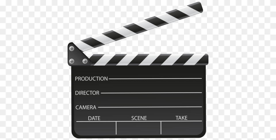 Decorative Elements, Clapperboard, Text Free Png Download
