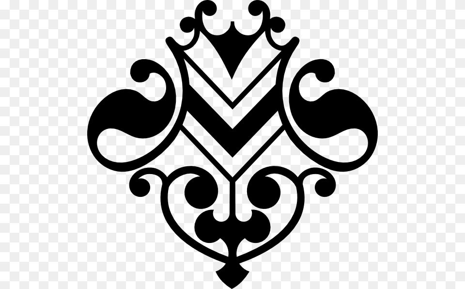 Decorative Flourish Clip Art, Emblem, Symbol, Stencil, Logo Png