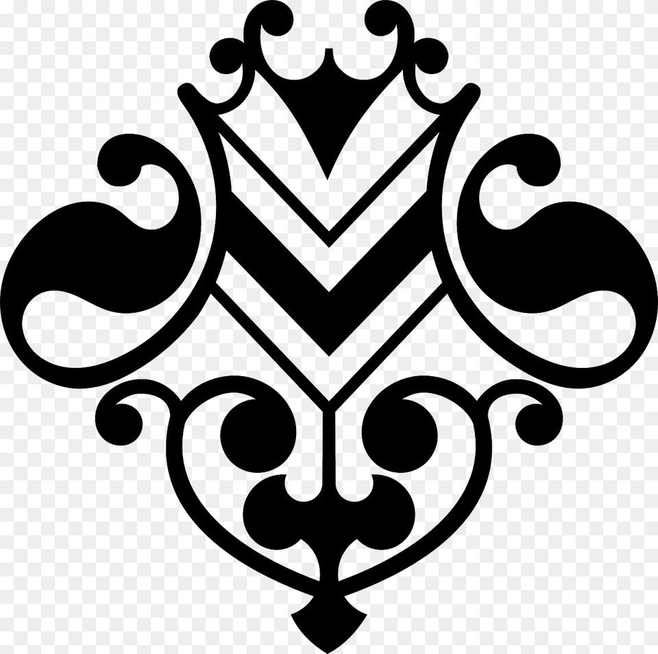 Decorative Flourish Svg Clip Arts Vector Clipart, Emblem, Symbol, Stencil, Ammunition Png