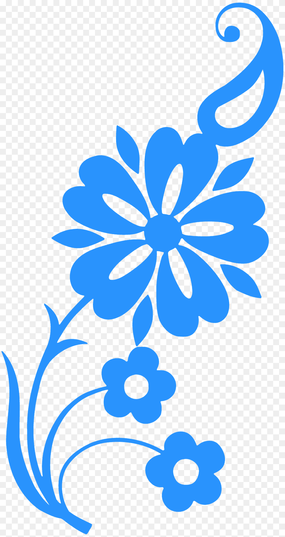 Decorative Flower Silhouette, Art, Floral Design, Graphics, Pattern Free Png